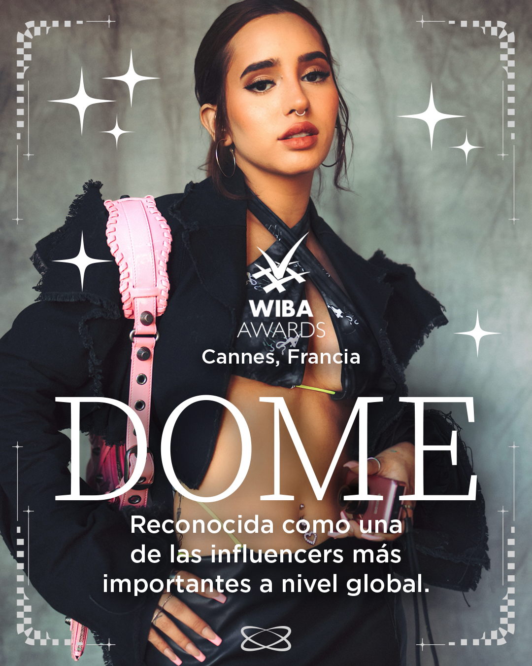 DOMELIPA SERÁ RECONOCIDA EN WIBA AWARDS 2023 COMO UNA DE LAS INFLUENCERS MÁS IMPORTANTES A NIVEL GLOBAL.