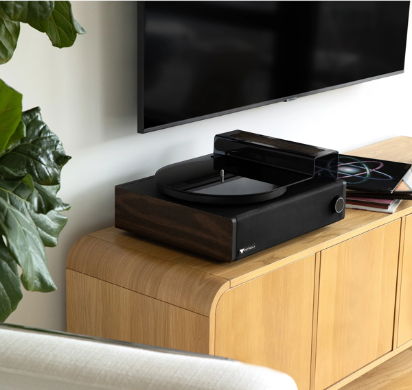 Victrola's Premiere V1 is a premium all-in-one vinyl system
