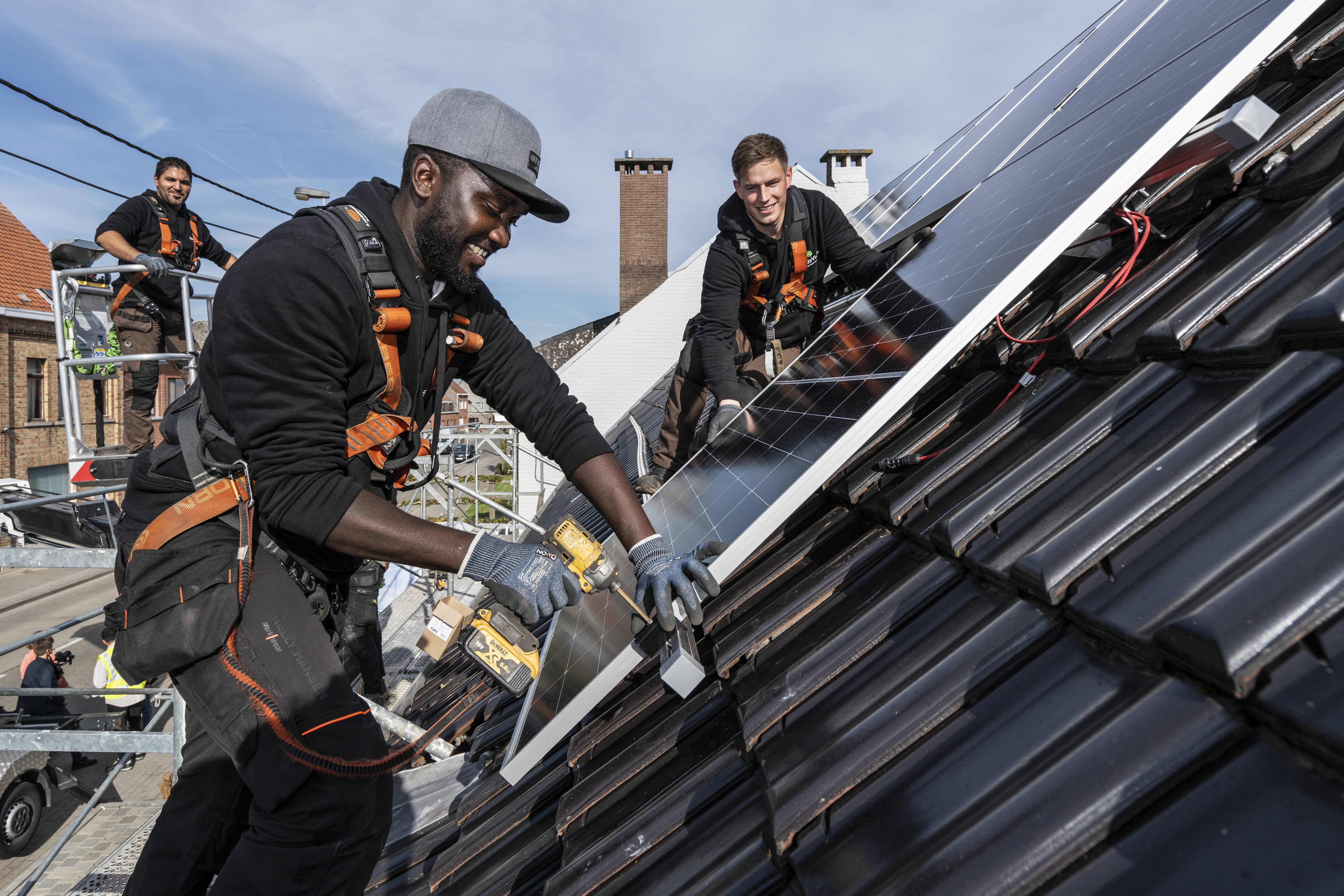 EnergyVision bouwde het afgelopen jaar liefst 8.000 zonnepaneleninstallaties.