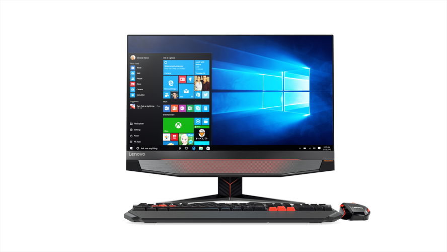 Lenovo IdeaCentre AIO Y910 with Keyboard & Mouse for gaming & productivity