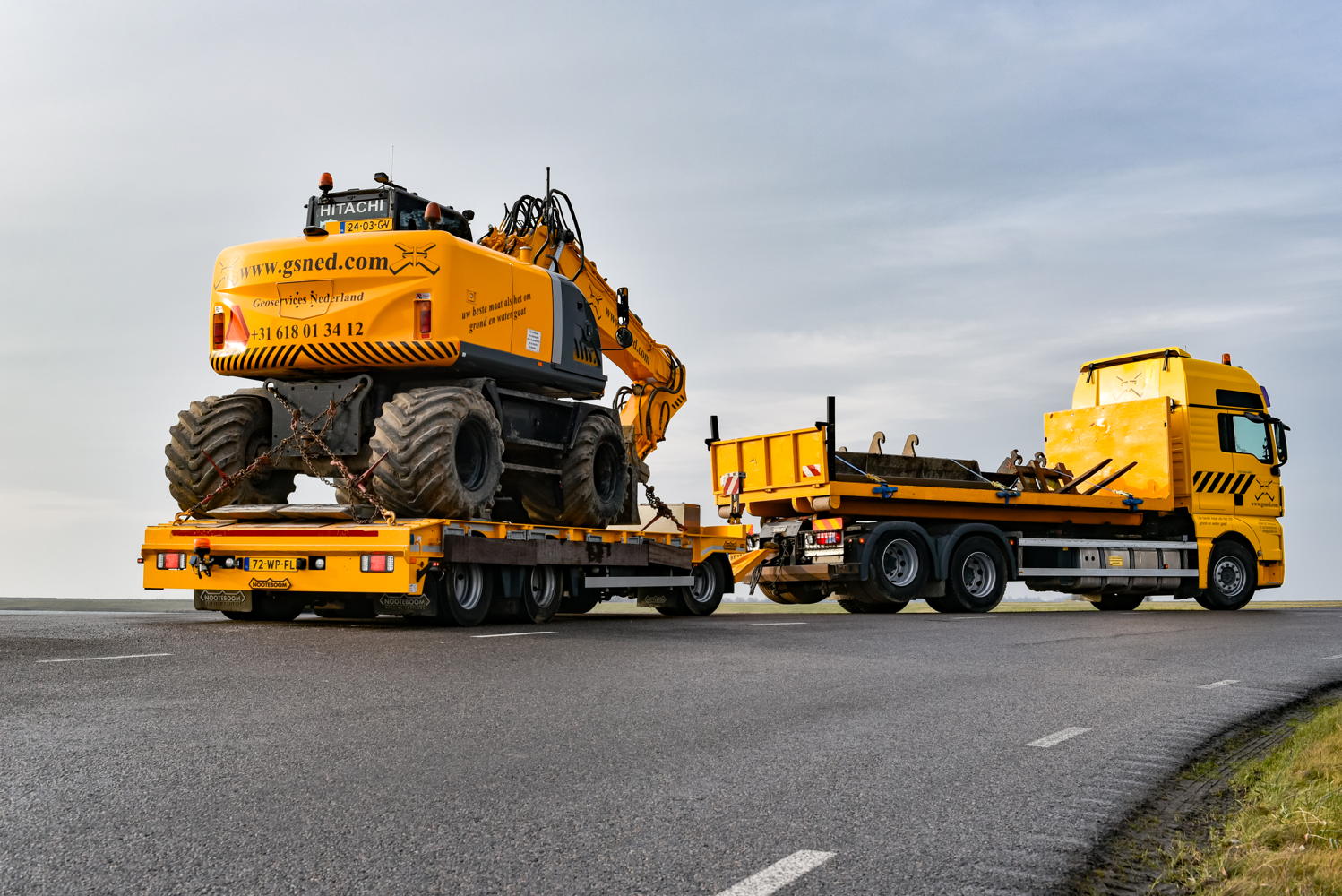 Nooteboom ASDV-30-12 drawbar trailer