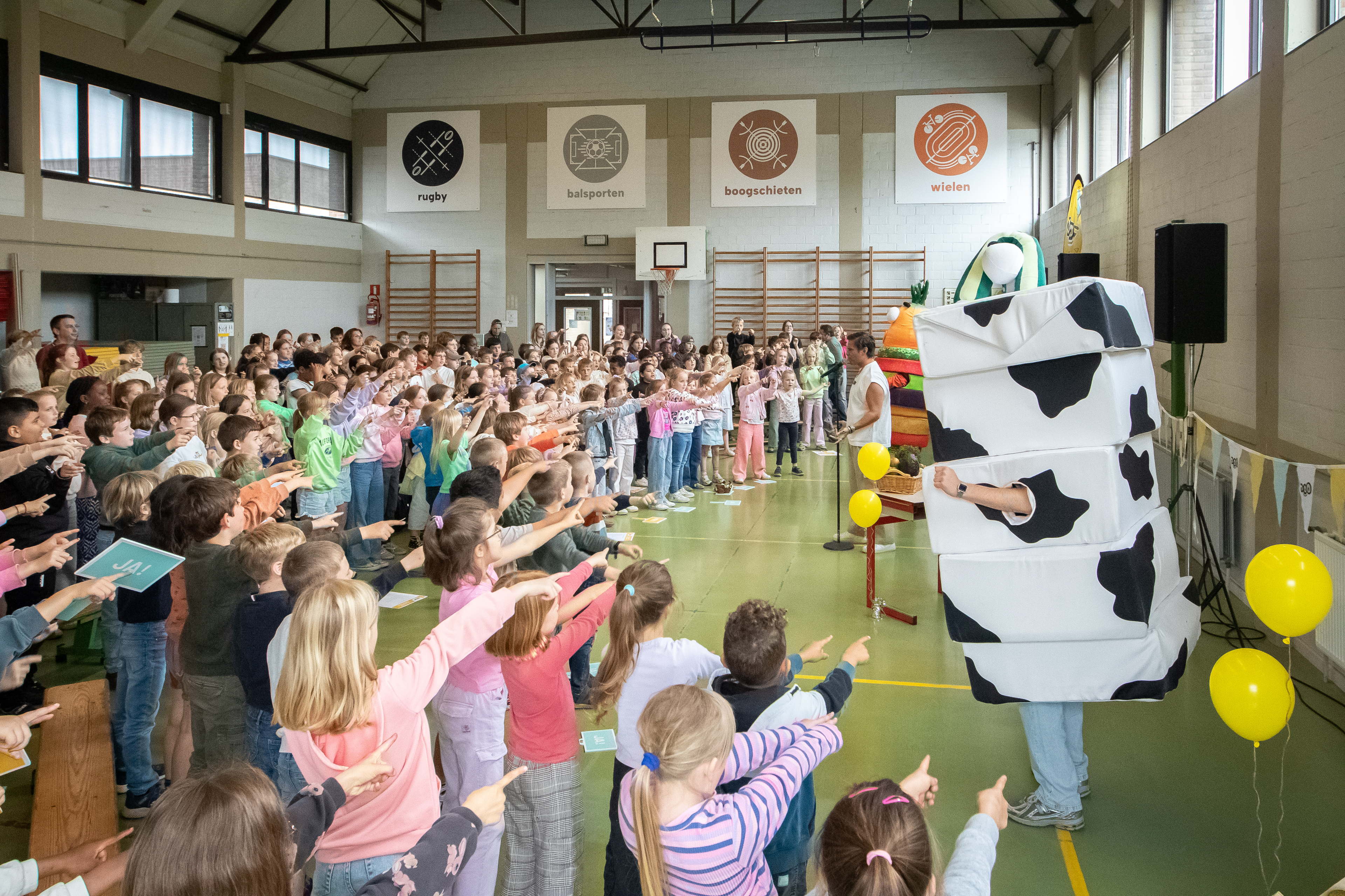 Gio Kemper zorgt voor feestje vol gezonde vibes op De Meander