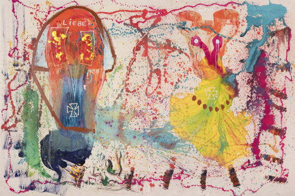 Jonathan Meese reveals a more sensitive, introspective side in his
