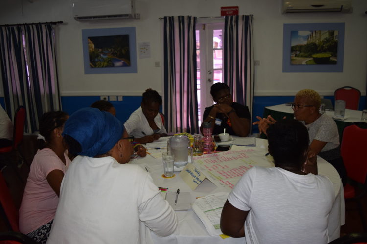 Team mentorship session.
