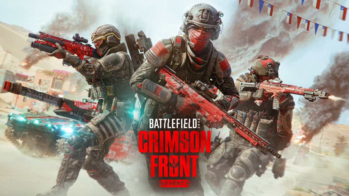 Battlefield 2042 annonce l’événement à durée limitée Front carmin, disponible dès maintenant