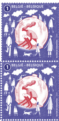 bpost encourage les Belges à se reconnecter les un(e)s aux autres grâce à des cartes postales gratuites et un timbre-poste consacré au thème « envie de connexion »