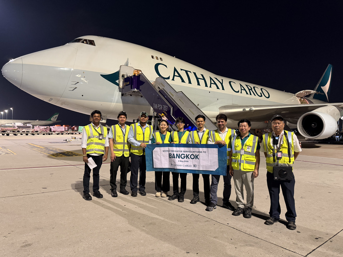 Cathay Cargo launches weekly freighter service to Bangkok
