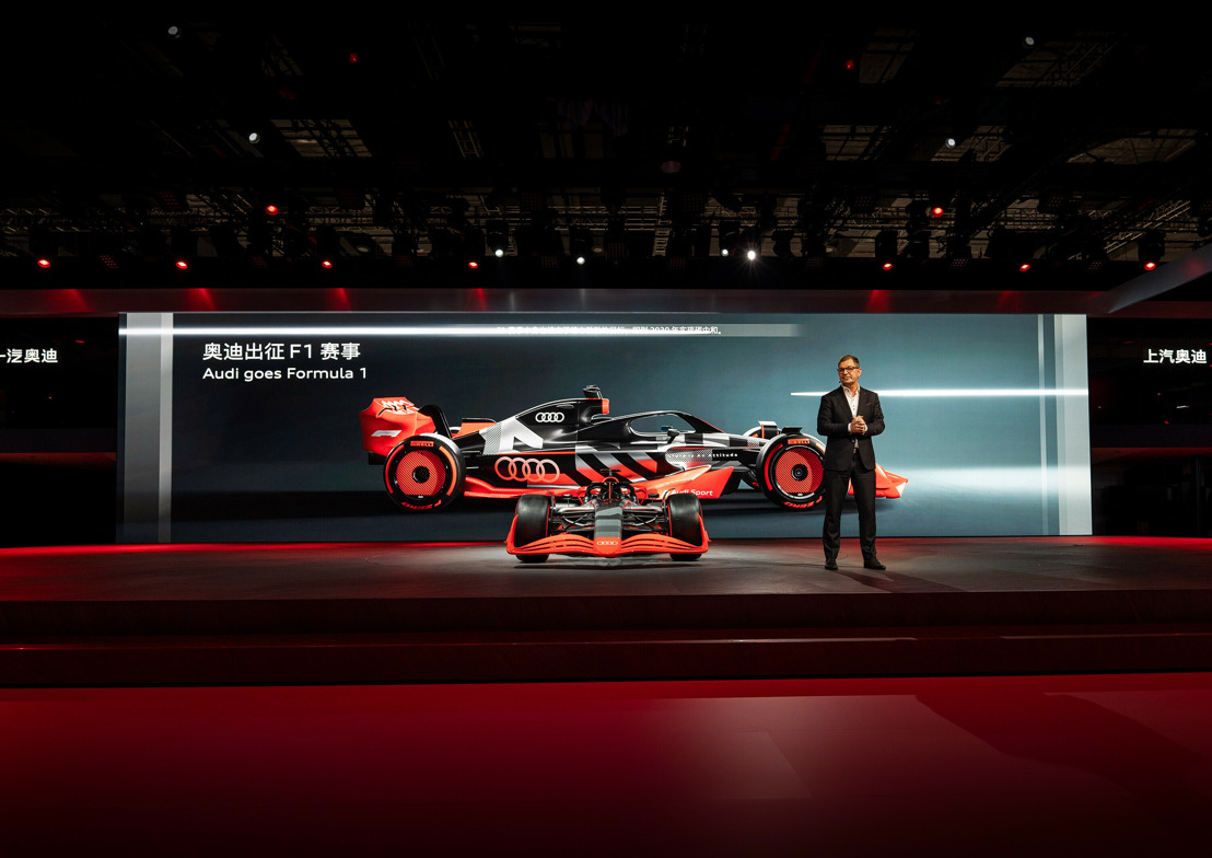Audi presenteert Formule 1-project in China