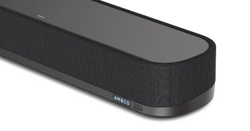 Afbeelding: close-up van de AMBEO Soundbar Mini