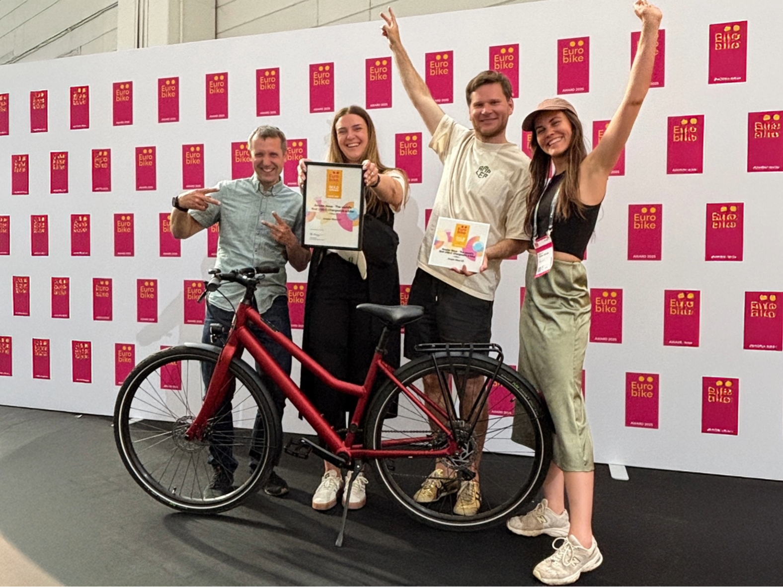Ampler Bikes gewinnt Eurobike Gold Award für bahnbrechende urbane E-Bike-Innovation