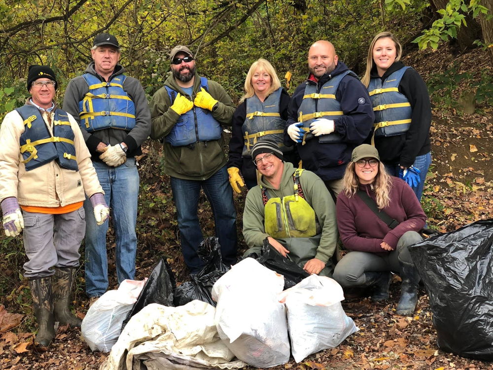 In partnership with Allegheny CleanWays, Duquesne Light volunteers helped to clean the shoreline of the Ohio River in the North Shore and the Youghiogheny River and Monongahela River shorelines in McKeesport.