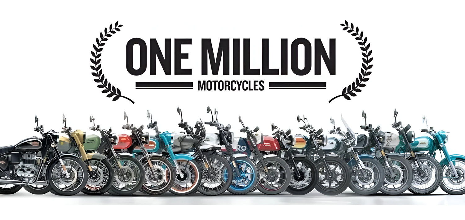 Royal Enfield rompe récord con más de un millón de unidades vendidas en un año por primera vez en su historia