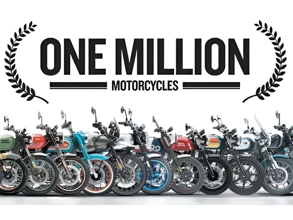 Royal Enfield rompe récord con más de un millón de unidades vendidas en un año por primera vez en su historia