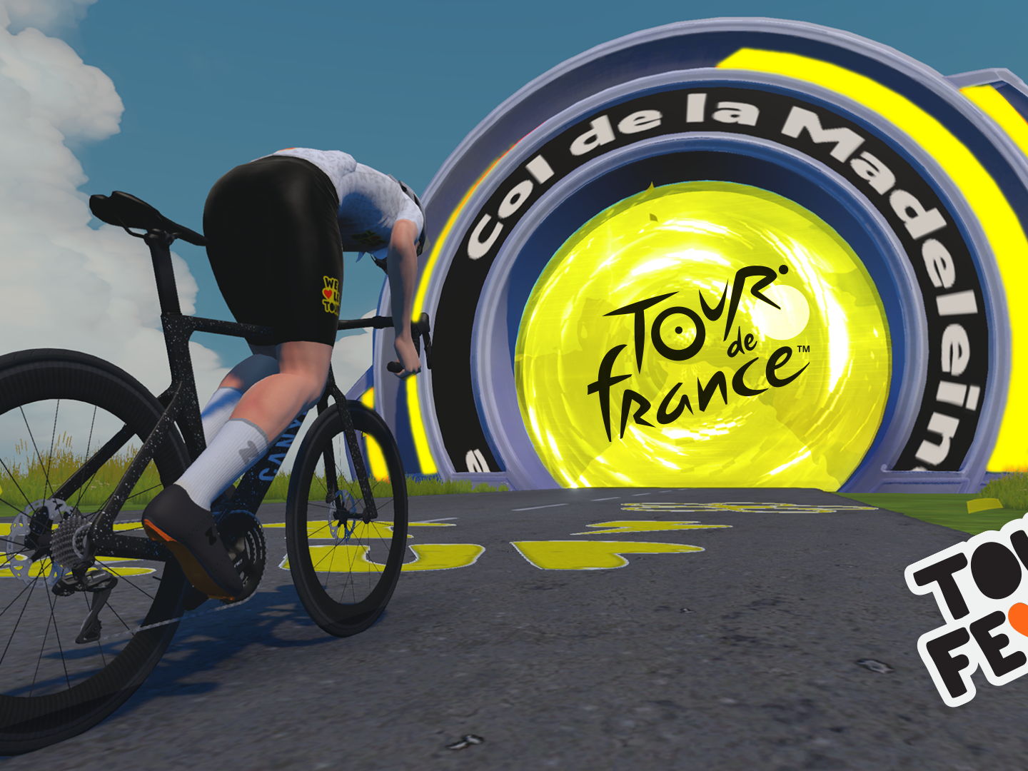 Zwift se transforma en honor al Tour de Francia