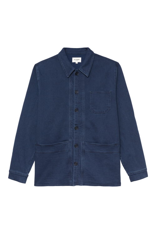 Octobre Editions - Veste Will - Bleu Denim - 110 €