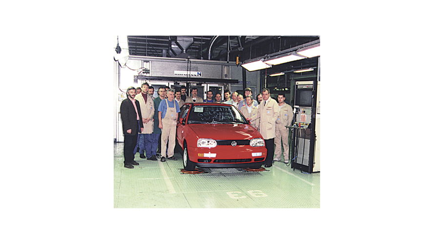 Diciembre de 1996: Despedida de la tercera generación de Golf.