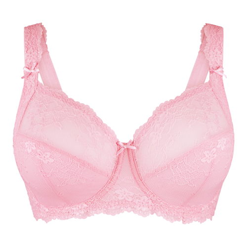 LingaDore_SS25_1400-5A_FullCoverageLaceBra_RoseShadow_EUR44.95