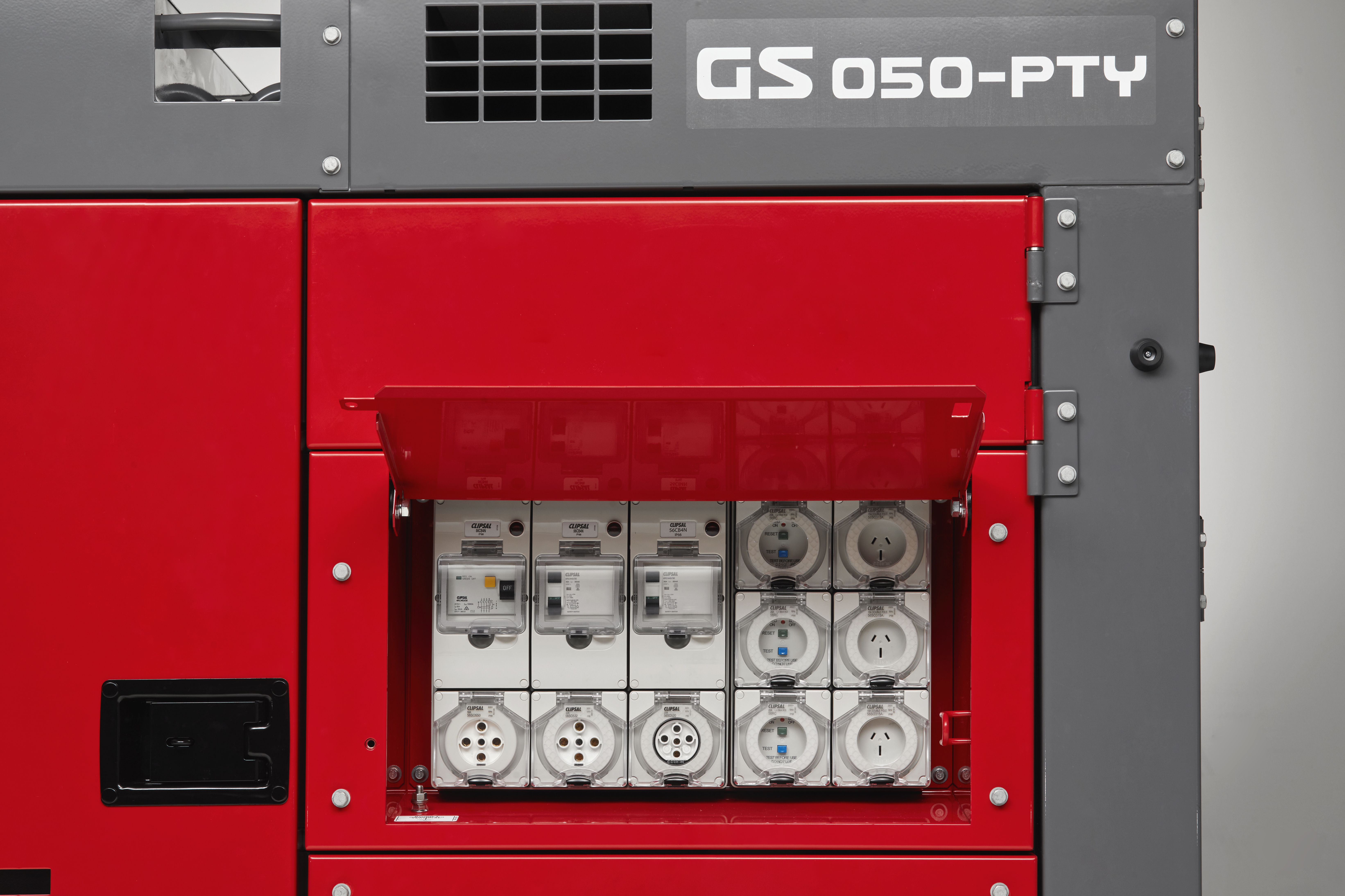 GS050-PTY Power Outlet Configuration