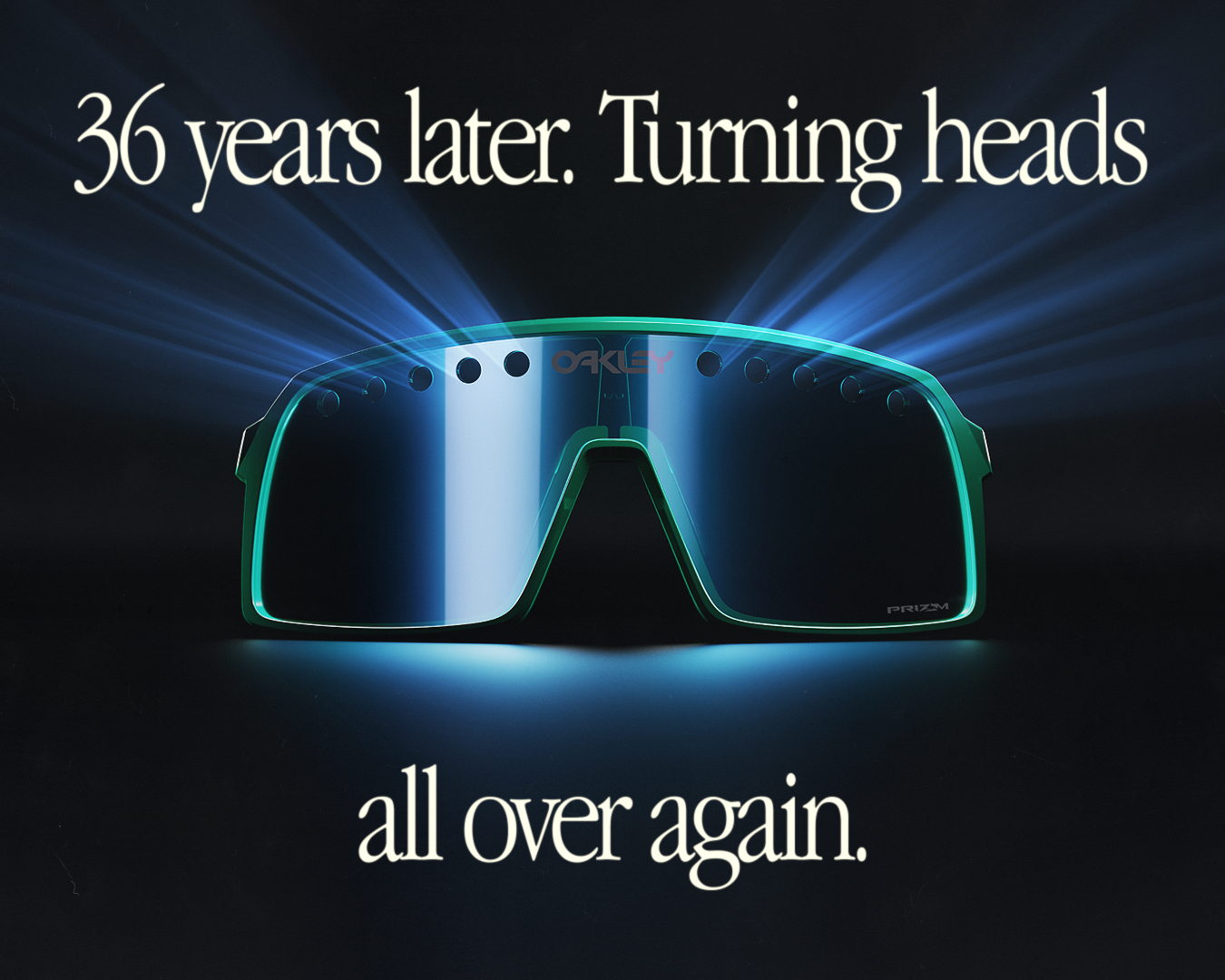 ESITTELYSSÄ SUTRO VENTED, OAKLEYN® TÄYSIN UUSI AURINKOLASIMALLI, JOKA KUNNIOITTAA BRÄNDIN MONIPUOLISIA URHEILUPERINTEITÄ