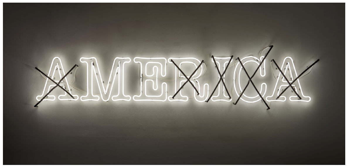 Glenn Ligon, 'Untitled (America/Me)', 2022 Glenn Ligon, 'Untitled (America/Me)', 2022