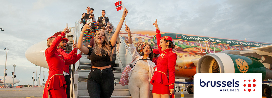 Brussels Airlines relie à nouveau le monde à Tomorrowland