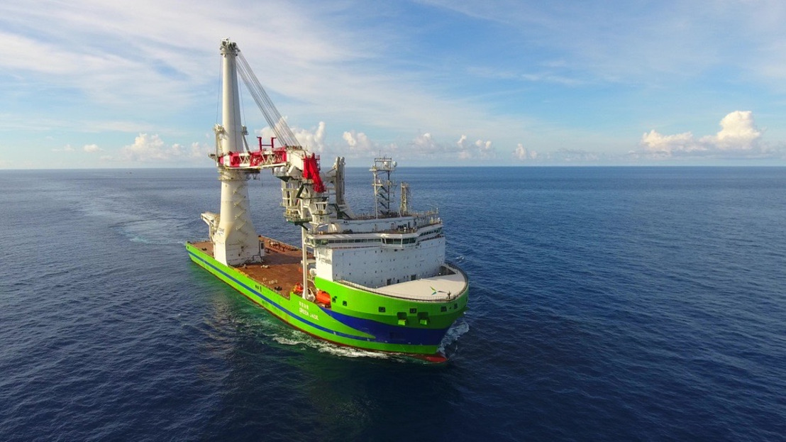 Revolutionary offshore installation vessel 'Green Jade' joins the fleet, a landmark moment for Taiwan's thriving offshore wind market
