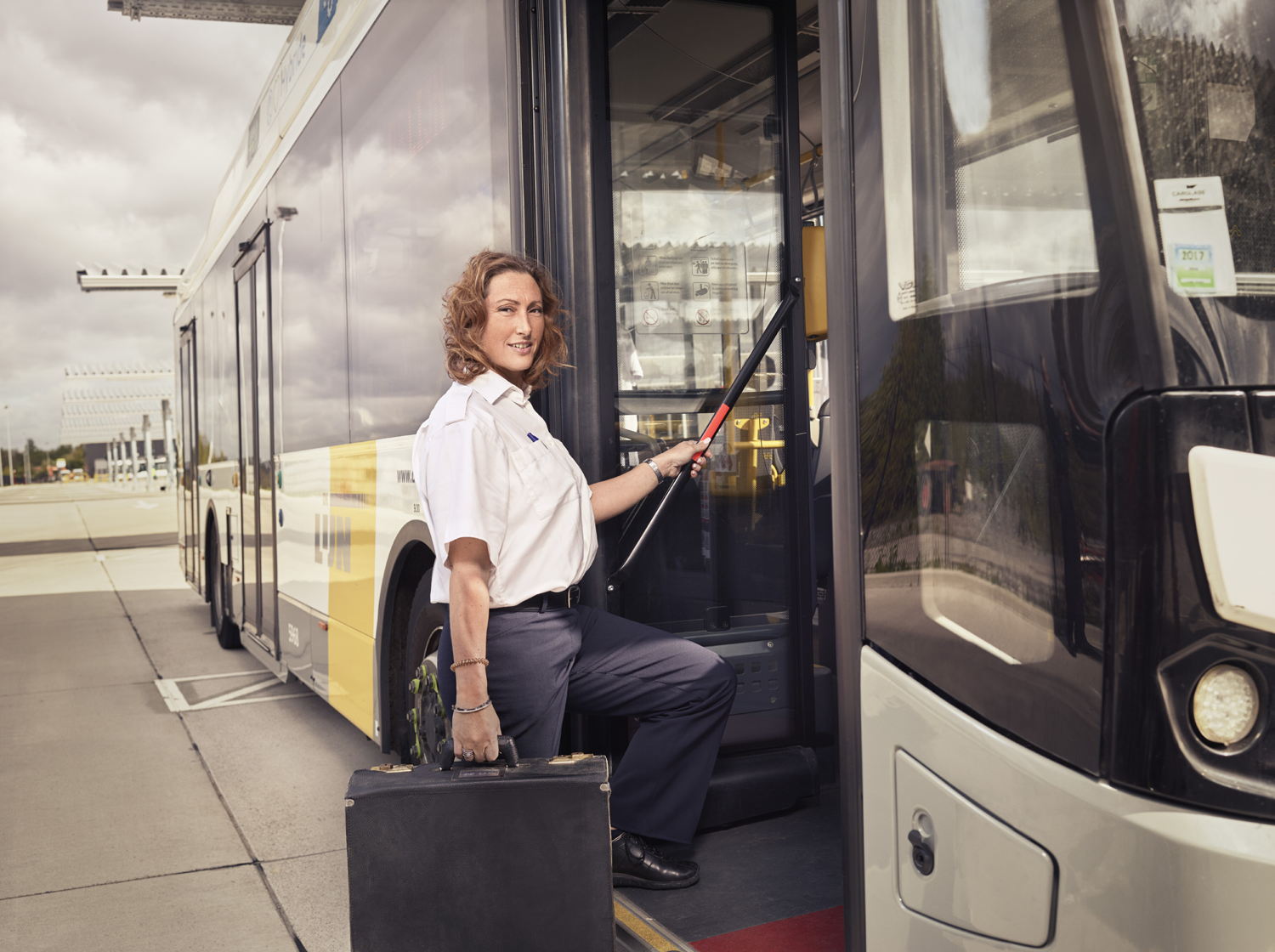 15% van onze chauffeurs is een vrouw.