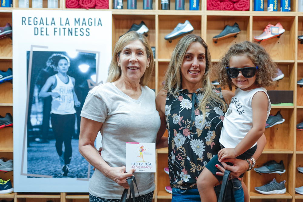 Reebok celebró el Día de las Madre junto a sus atletas. Foto: Trois
