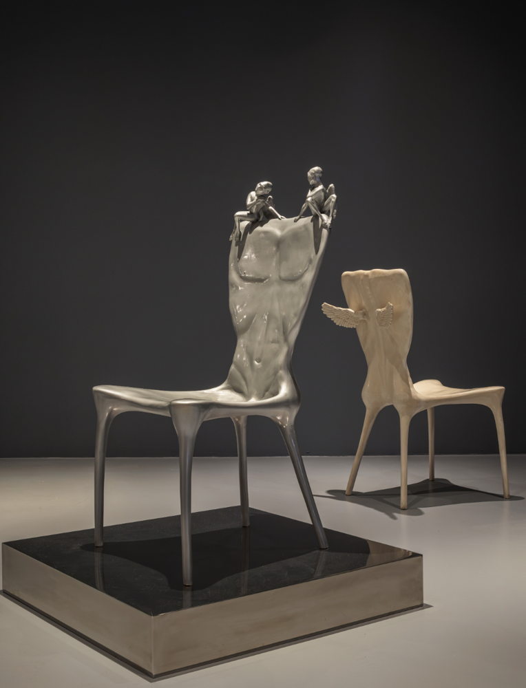Roham Shamekh at Design Miami 2024 (Image credit - Kris Tamburello) 