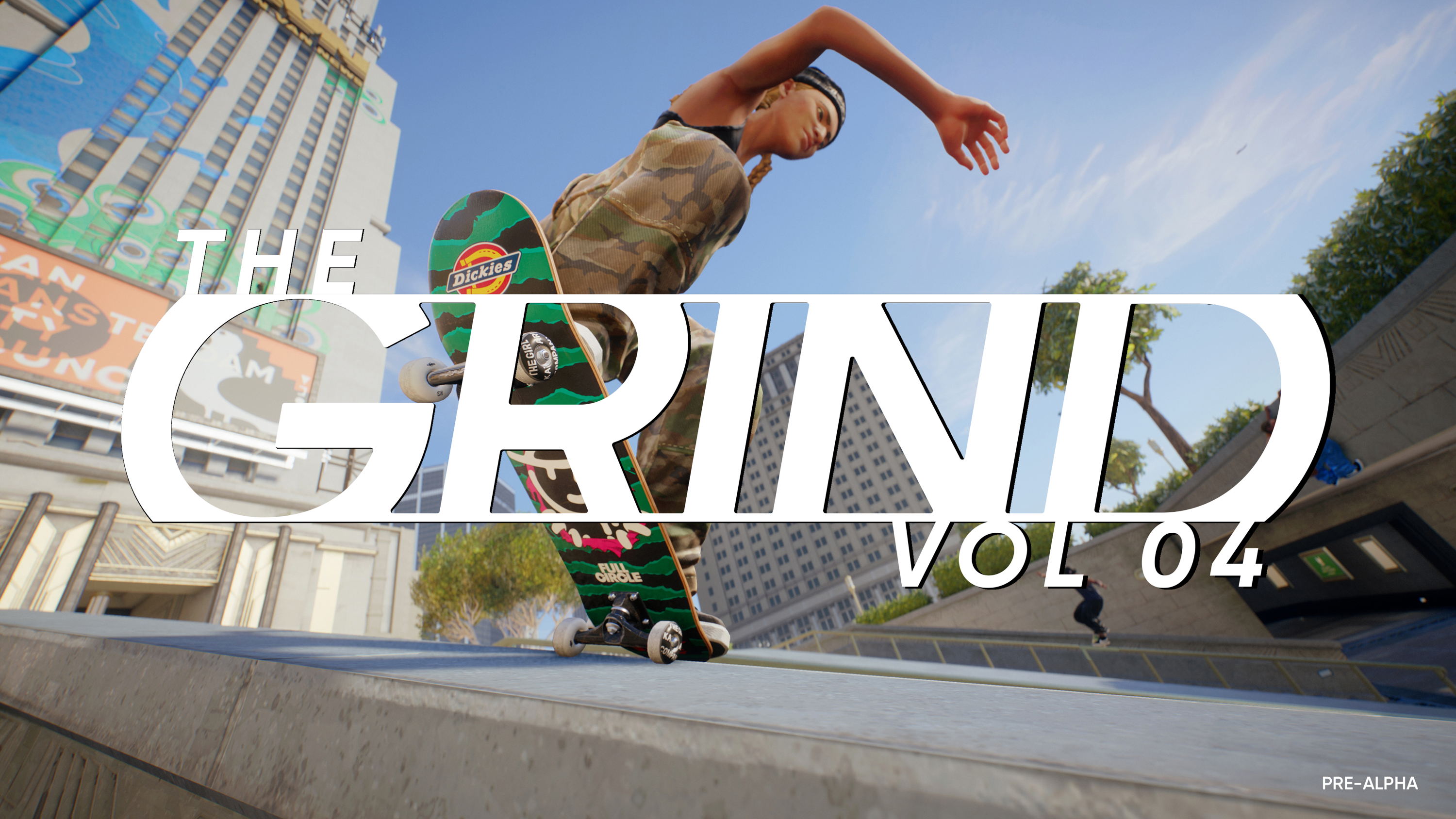 skate. met en lumière San Vansterdam dans The Grind Vol. 4