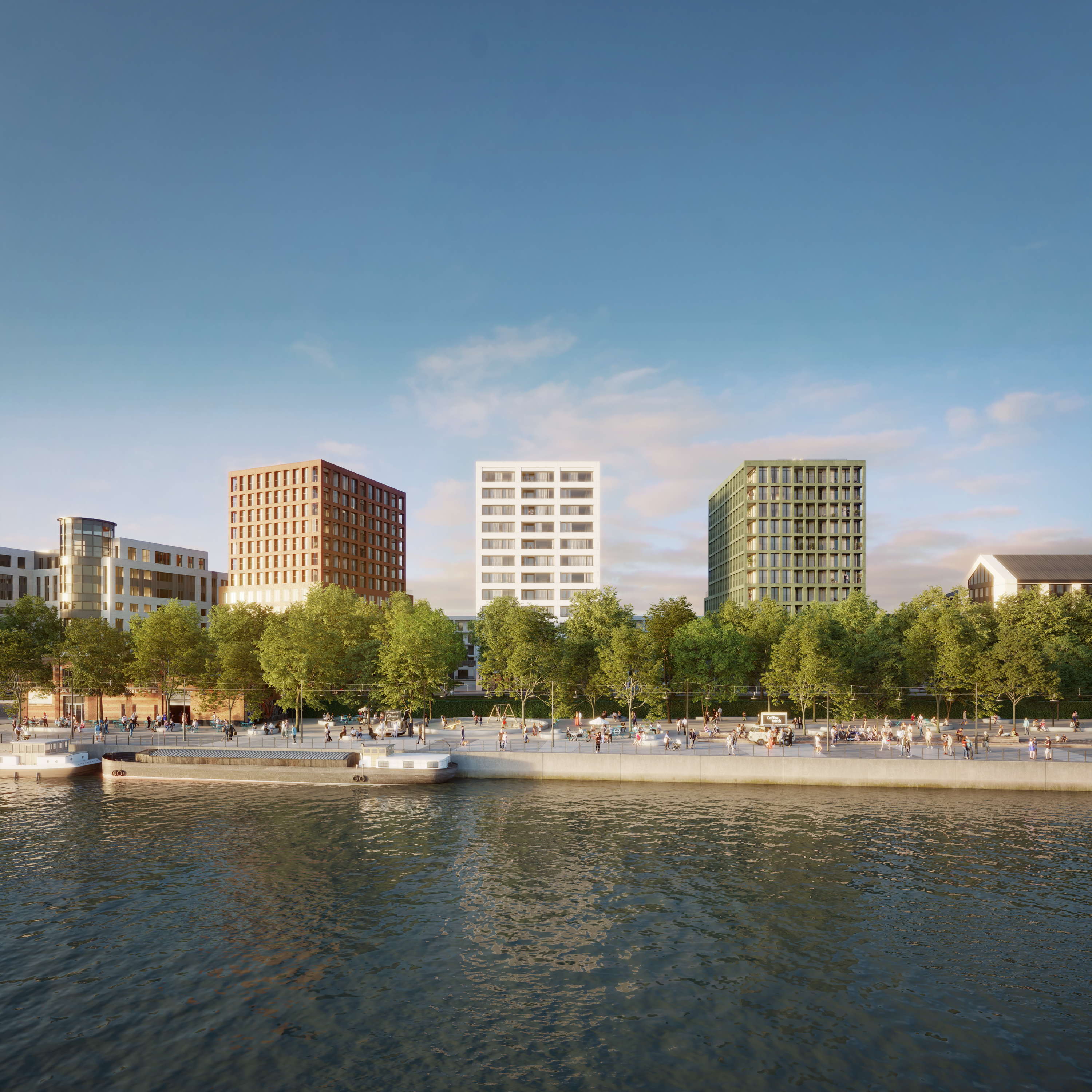 Le célèbre bâtiment KBC cède sa place au projet résidentiel écologique The Banks