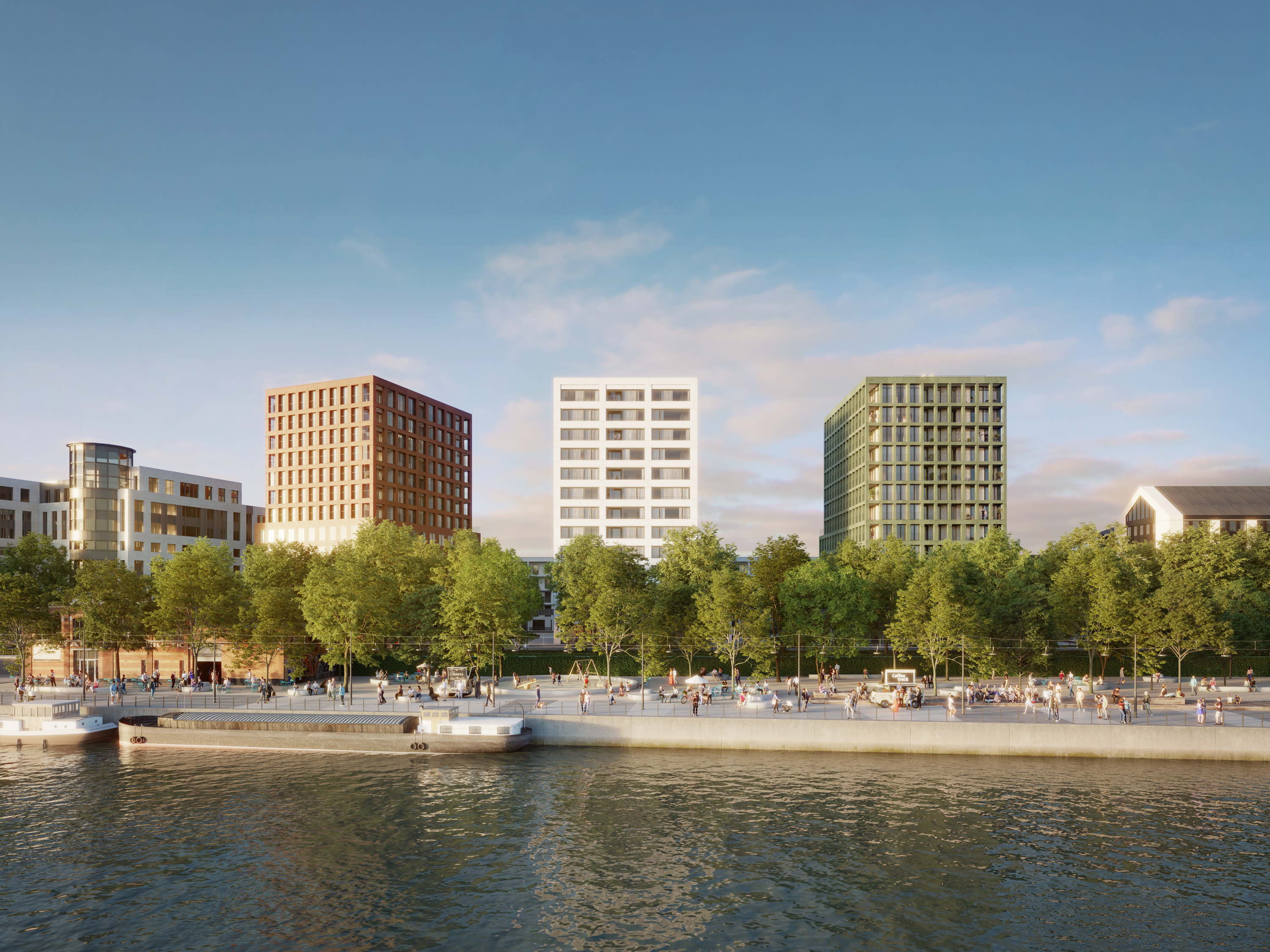 Known KBC building makes place for green residential project The Banks