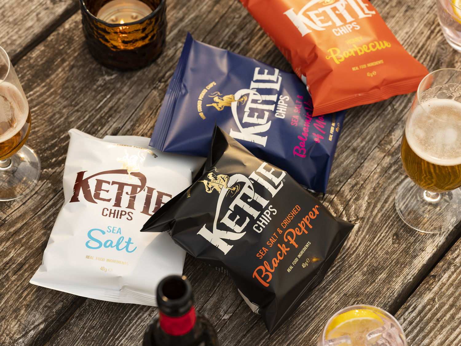 KETTLE® Chips range