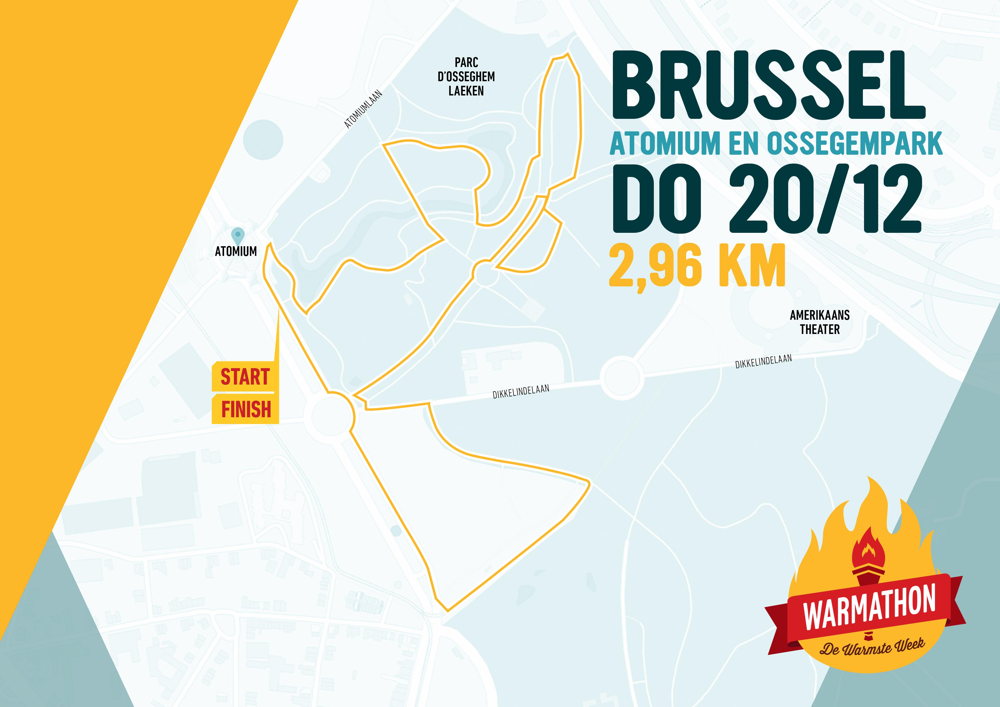 Warmathon Brussel © VRT
