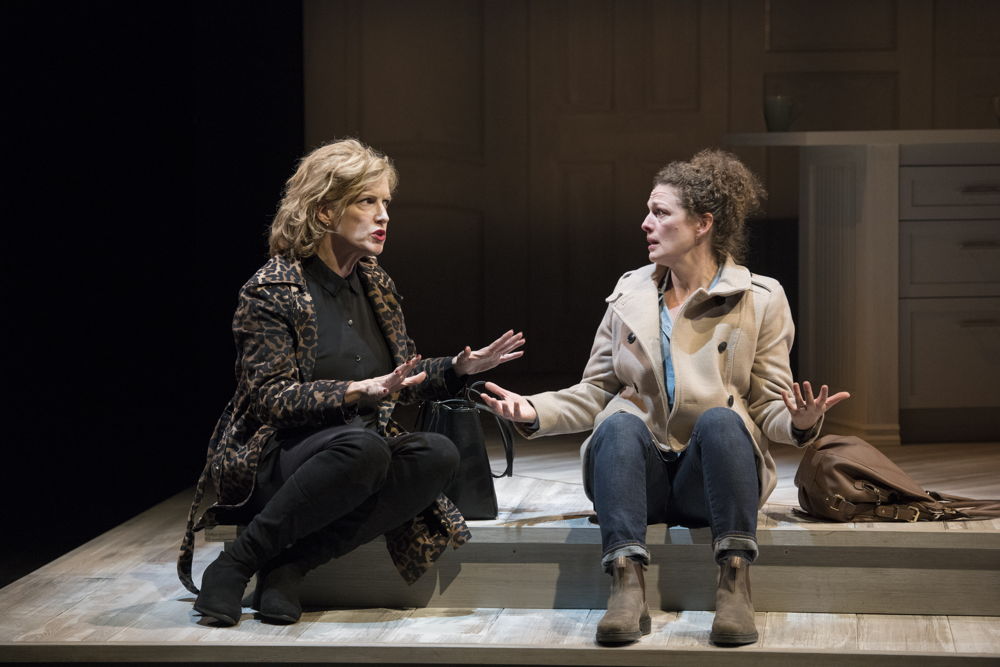 Colleen Wheeler (Lori) and Jennifer Lines (Jane) in Forget About Tomorrow / Photos by David Cooper