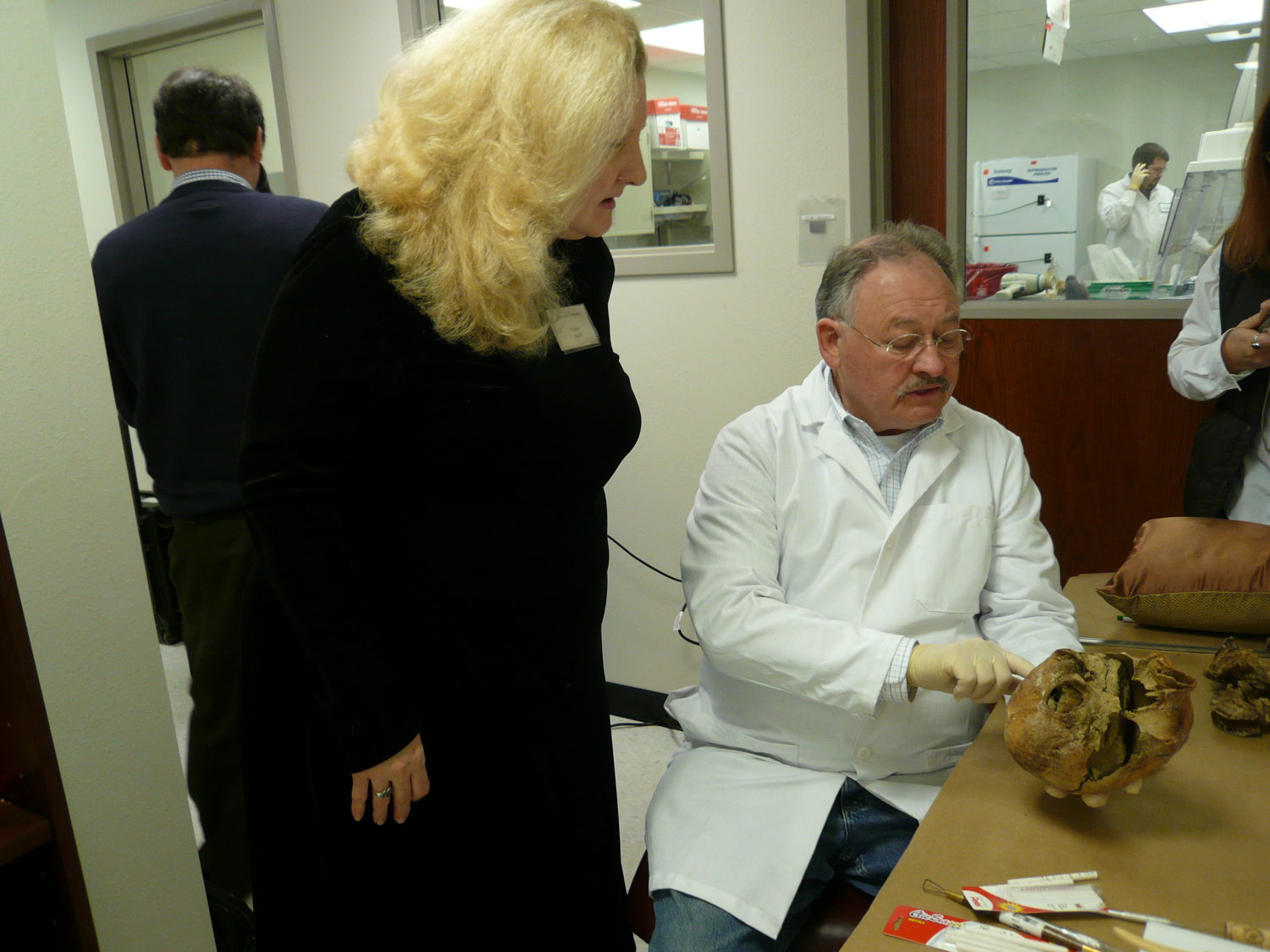 Marilyn Grace and Dr. John McCullough
