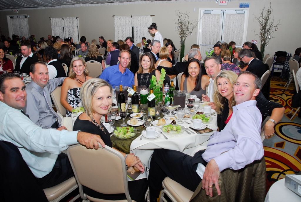 Guests enjoy a fine dinner at the Lake Natoma Inn at the Celebration of Miracles fund raising gala.