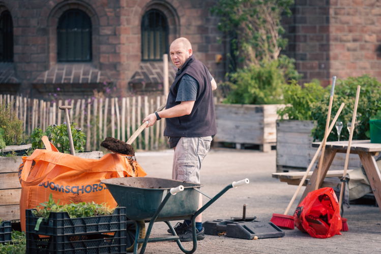 Vergroenen op het Laar in hartje Borgerhout©Wim Hadermann