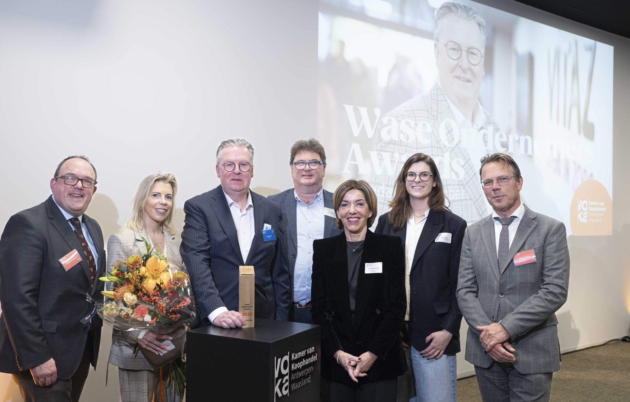 Vitaz-topman Koen Michiels ontvangt eerste Wase Ondernemers Award