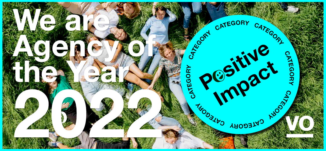 VO gagne le prix d’Agence de l’année en Positive Impact.