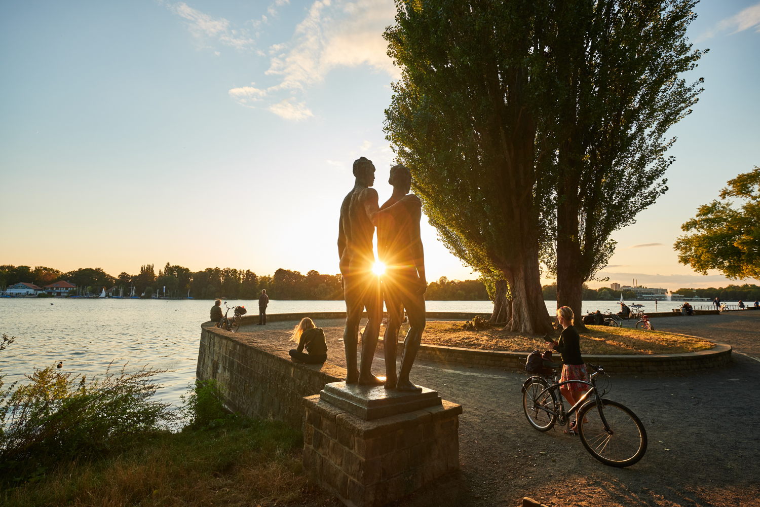 Lake Maschsee Hannover (c) Hannover Marketing & Tourismus GmbH Christian Wyrwa