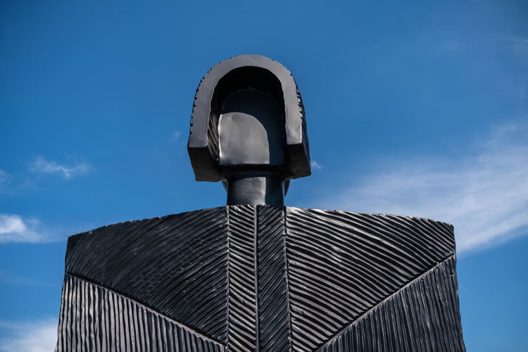 Sammy Baloji, The Long Hand, 2022, collection Kunst in de Stad, Antwerp. Photography: Tom Cornille
