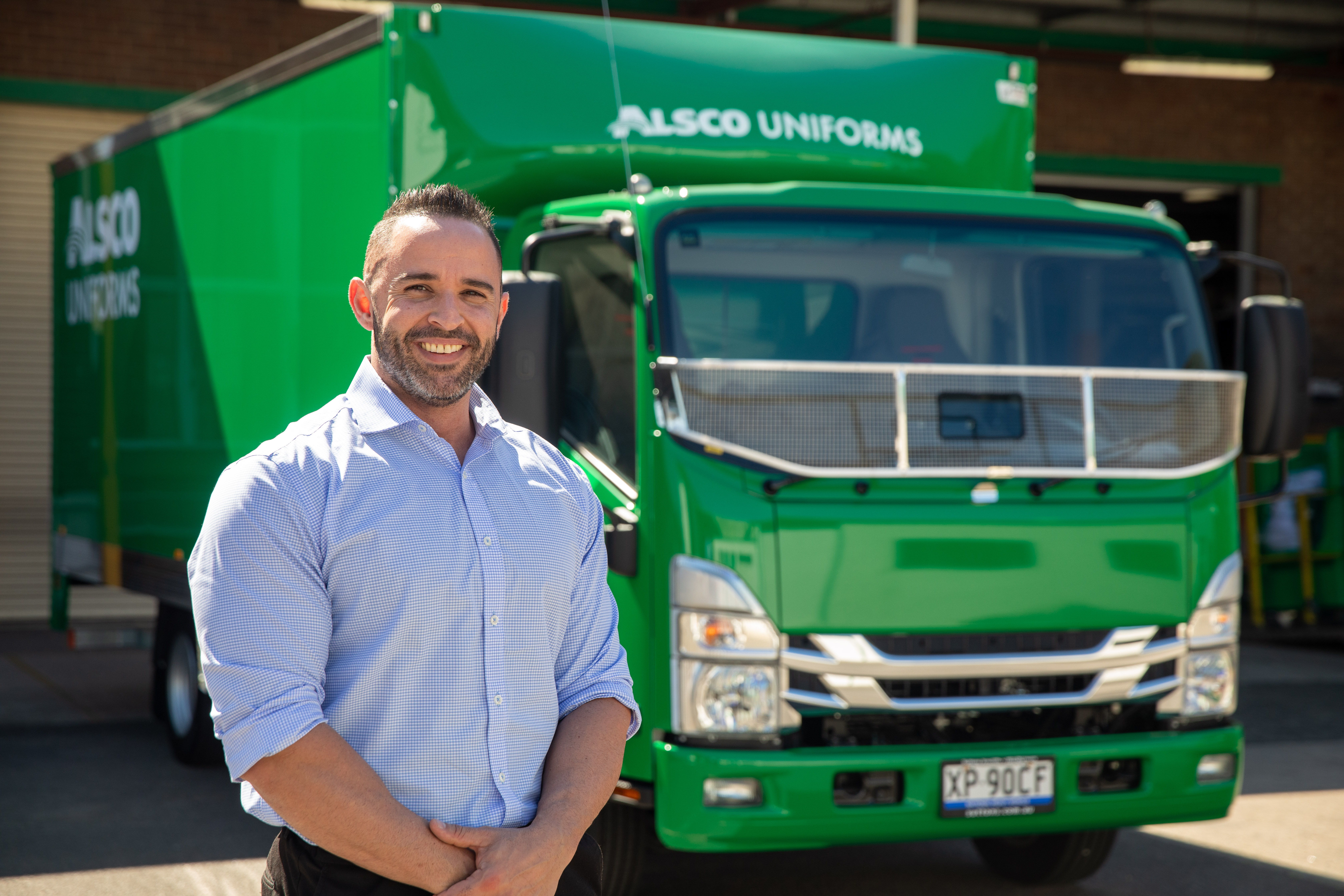 Alsco Uniforms National Fleet & Logistics Manager, Daniel McEvedy