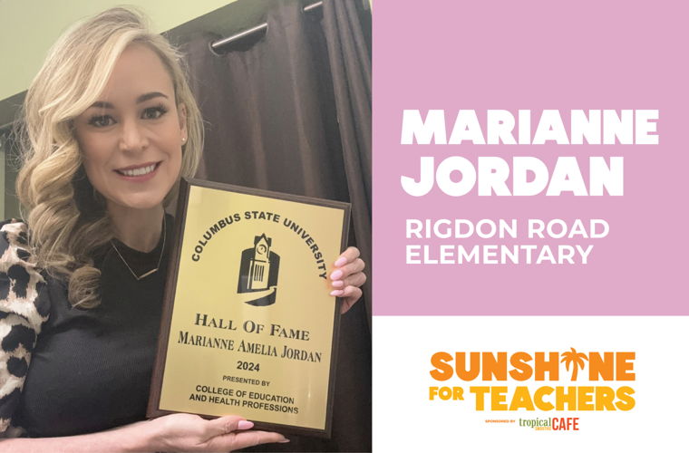 Tropical Smoothie Cafe has announced Marianne Jordan at Rigdon Road Elementary School as a finalist in the Sunshine for Teachers contest. They were selected from thousands of consumer nominations and parents, teachers, families and the community can now vote for them until midnight ET on May 9, 2025 at www.SunshineforTeachers.com. One Grand Prize winner receives a $10,000 summer getaway and free smoothies for a year, and their school wins $1,000 and a schoolwide smoothie party. 