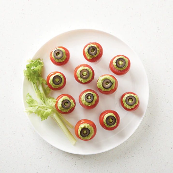 Halloween Eyeball Guacamole