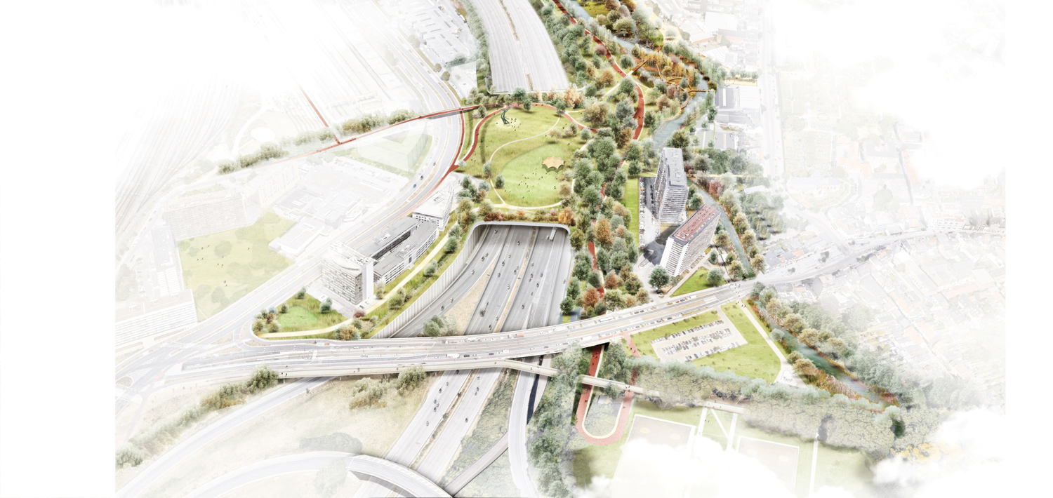 Uitbreiding kap Hof Ter Lo ©Ontwerpteam Ringpark Het Schijn