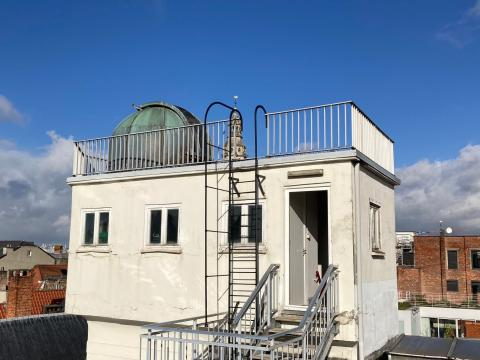 Antwerp observatory celebrates solar viewing day with new solar telescope