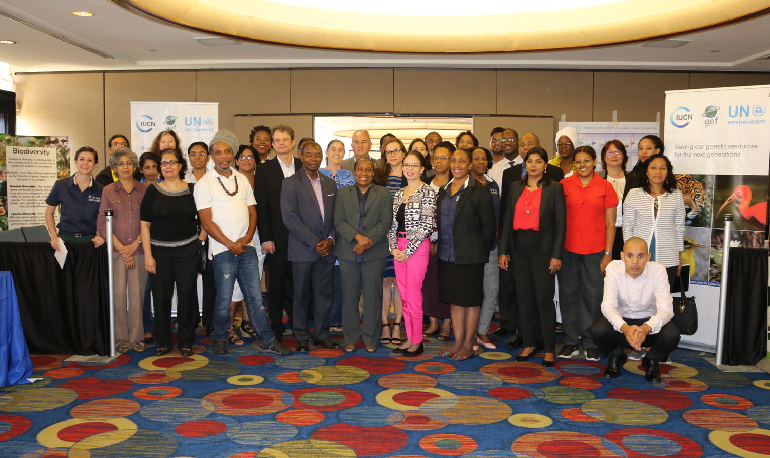 Group photo of Access and Benefit Sharing (ABS) Week participants.
