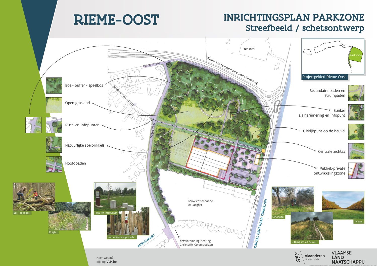 Toekomstbeeld park Rieme Oost