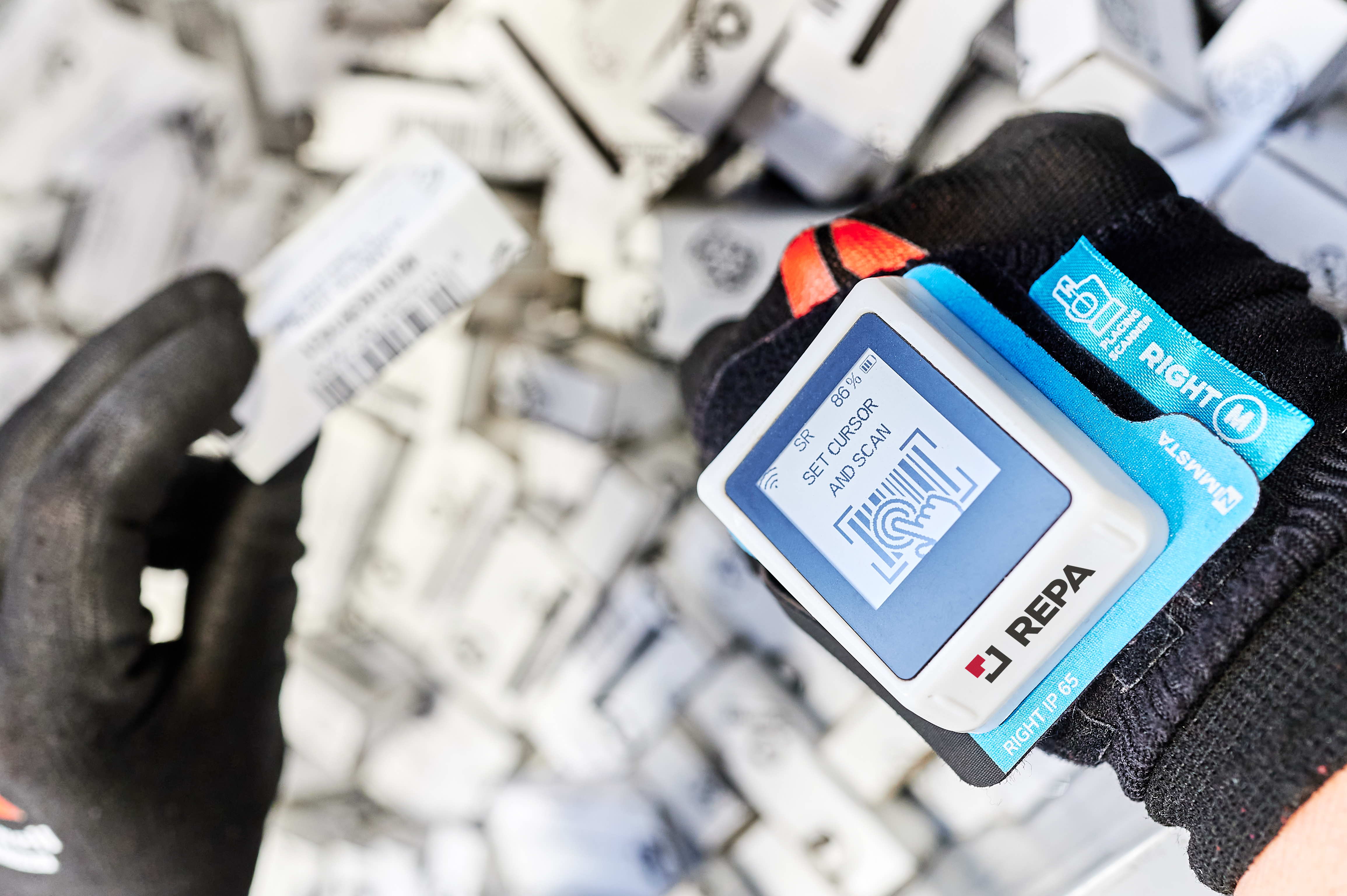 REPA Barcode scanner